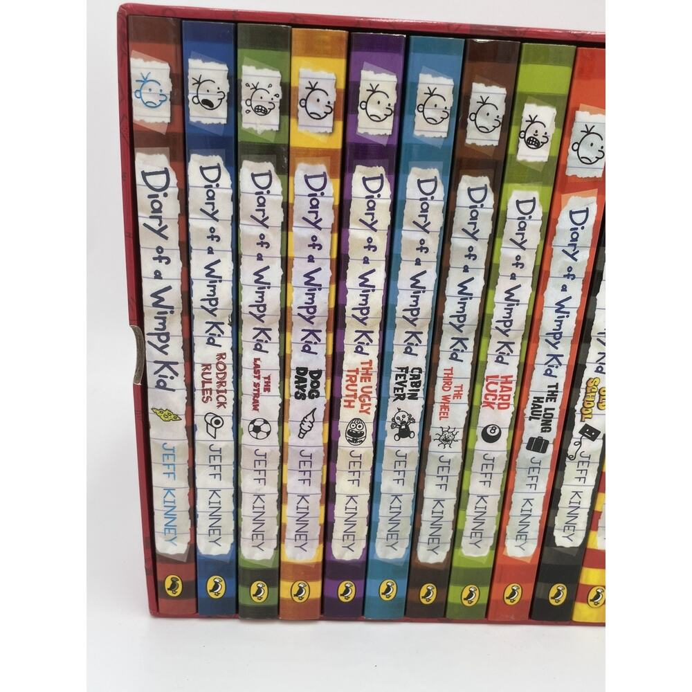 Jeff Kinney : Diary of a Wimpy Kid 1-21 Paperback Box Set - Opened Never Read - Picture 4 of 12